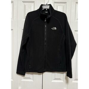 The North Face Full Zip Black Fleece Men's S Long Sleeve Gorpcore Hiking